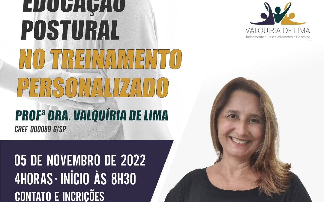 Curso Educação Postural no Treinamento Personalizado